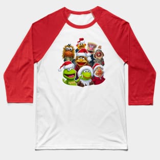 Muppets Christmas Time Baseball T-Shirt